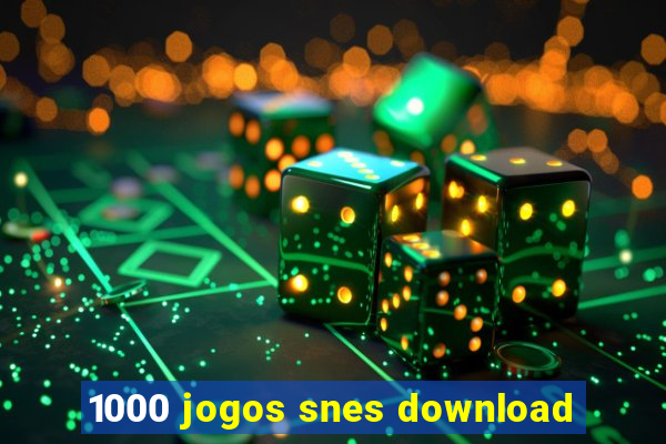 1000 jogos snes download